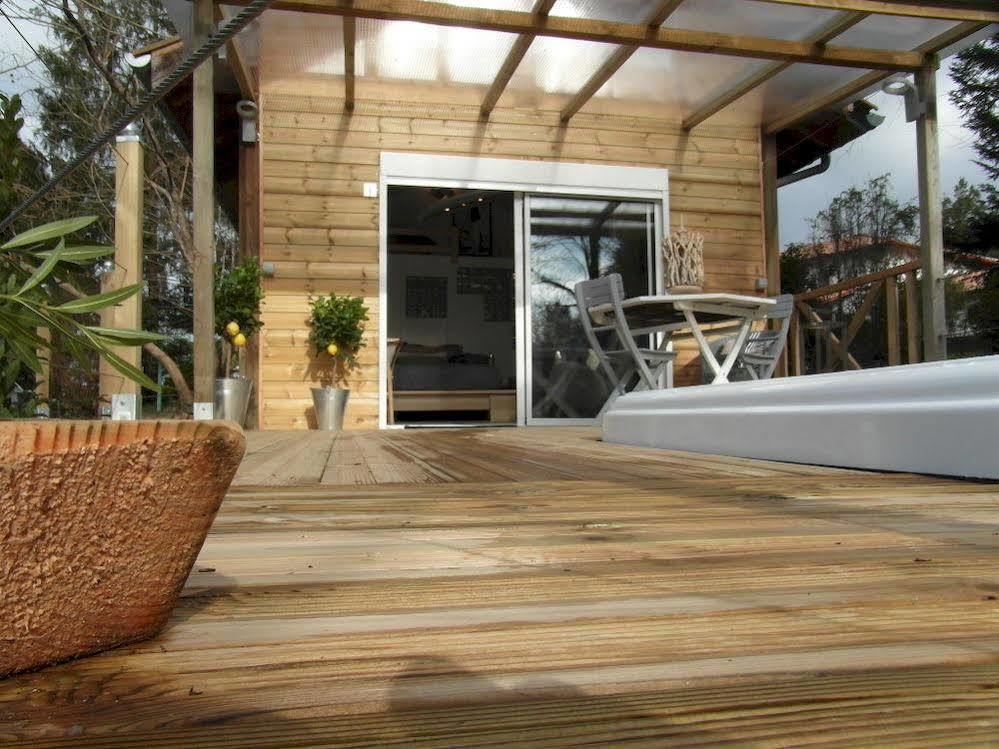 Marosenia Ttiki - Cabanes Et Spa Ascain Ngoại thất bức ảnh
